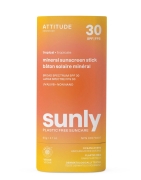 Attitude Minerale zonnestick SPF 30 - Tropical Plasticvrije minerale zonnecrème met tropische geur